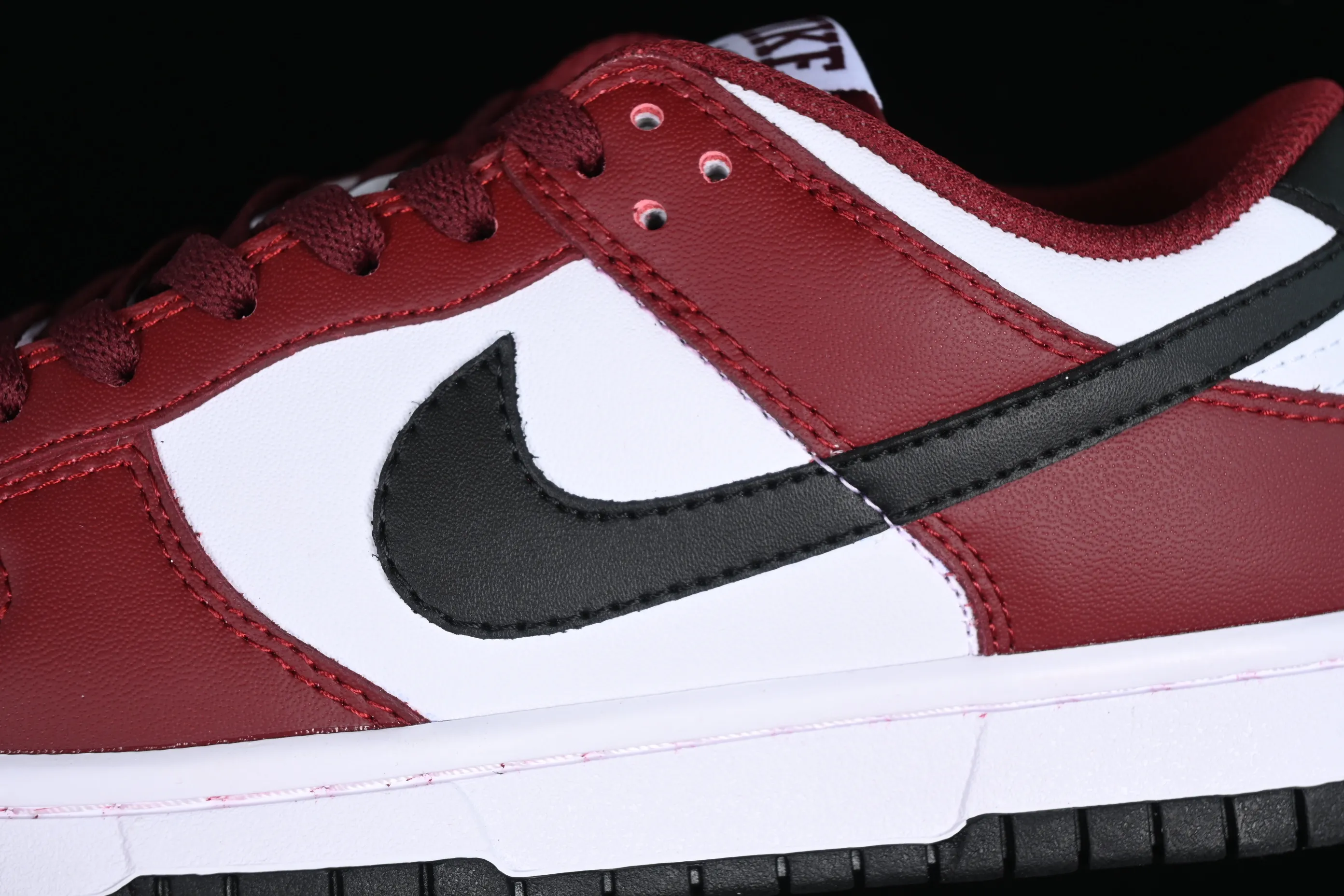 All categories Nk SB Dunk series Nk SB Dunk Low low-top sneakers Nk Dunk Low "Wine Red" burgundy black SB low-top sports and leisure sneakers FD9749-601